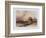 Approach of the Simoom. Desert of Gizeh, from 'Egypt and Nubia)-David Roberts-Framed Giclee Print