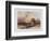 Approach of the Simoom. Desert of Gizeh, from 'Egypt and Nubia)-David Roberts-Framed Giclee Print