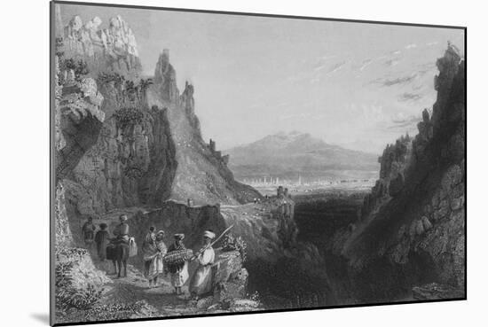 Approach to Antioch, the Ancient Anathoth, from Aleppo-William Henry Bartlett-Mounted Giclee Print
