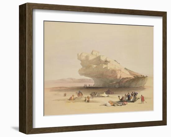 Approach to Petra-David Roberts-Framed Giclee Print