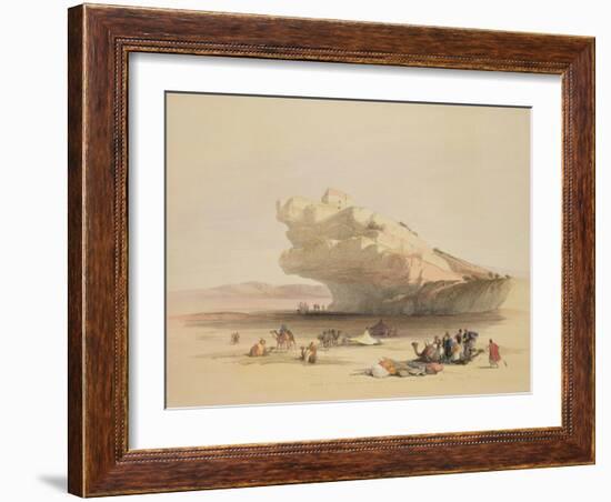 Approach to Petra-David Roberts-Framed Giclee Print