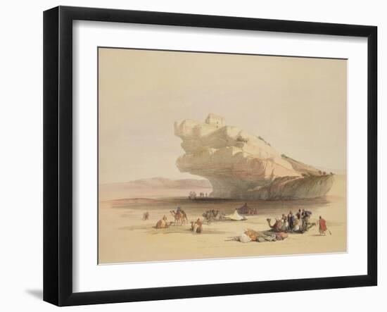 Approach to Petra-David Roberts-Framed Giclee Print