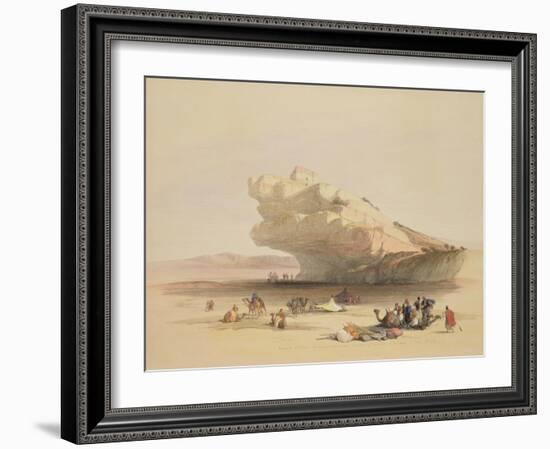 Approach to Petra-David Roberts-Framed Giclee Print