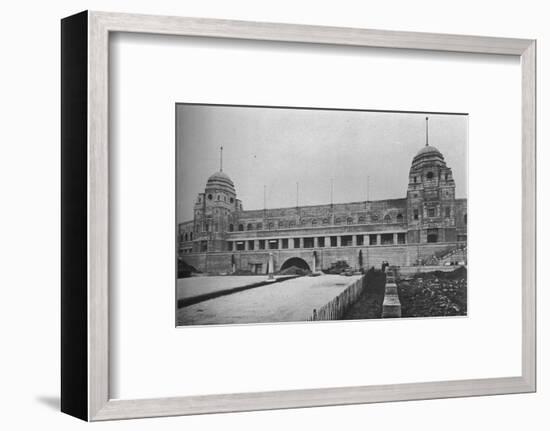 Approach to Wembley Stadium, British Empire Exhibition, London, 1924-Unknown-Framed Photographic Print