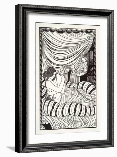 Approaching Dawn, 1927-Eric Gill-Framed Giclee Print