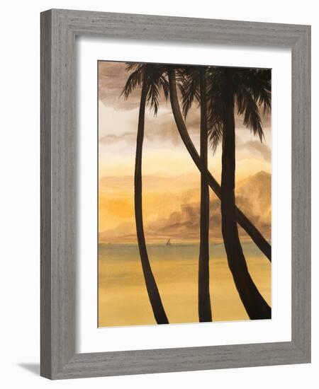 Approaching Horizon I-Linda Baliko-Framed Art Print