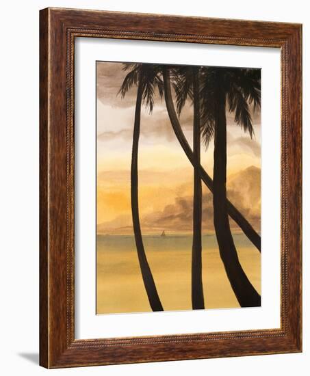 Approaching Horizon I-Linda Baliko-Framed Art Print