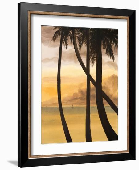 Approaching Horizon I-Linda Baliko-Framed Art Print