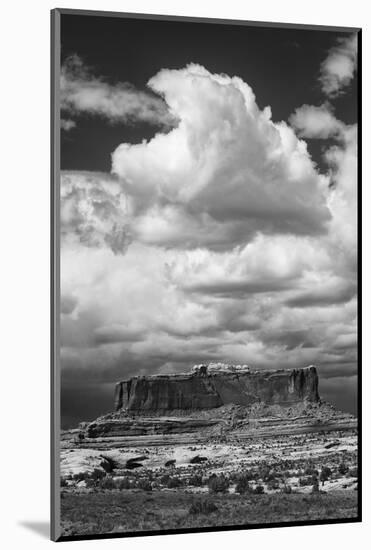 Approaching Rainstorm over Monitor Butte, Colorado Plateau Near Canyonlands National Park-Judith Zimmerman-Mounted Photographic Print