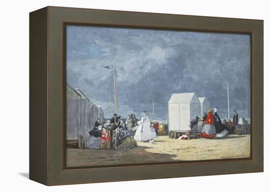 Approaching Storm, 1864-Eugene Louis Boudin-Framed Premier Image Canvas