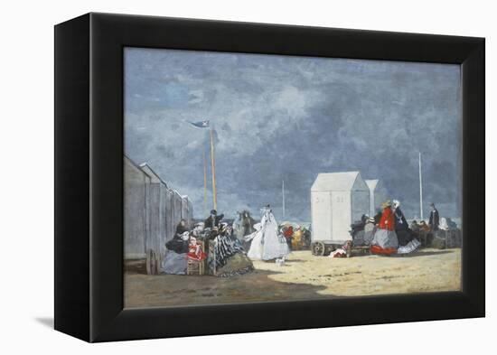 Approaching Storm, 1864-Eugene Louis Boudin-Framed Premier Image Canvas
