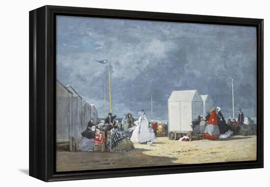 Approaching Storm, 1864-Eugene Louis Boudin-Framed Premier Image Canvas