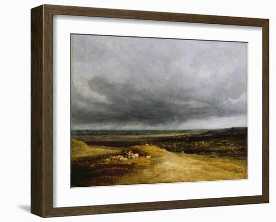 Approaching Storm, C.1820-25-Georges Michel-Framed Giclee Print