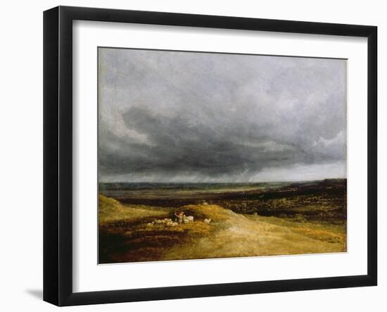 Approaching Storm, C.1820-25-Georges Michel-Framed Giclee Print