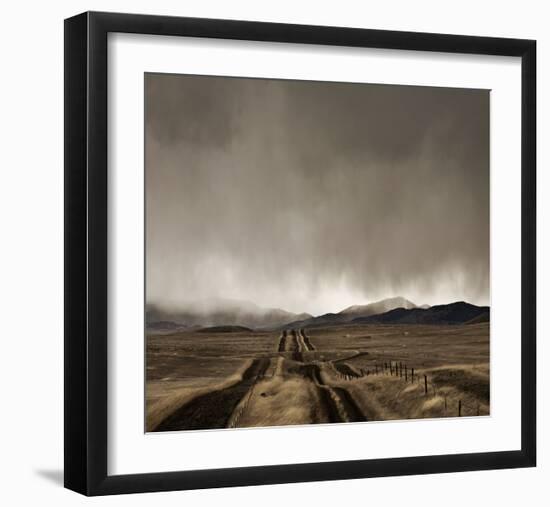 Approaching Storm-David Lorenz Winston-Framed Art Print