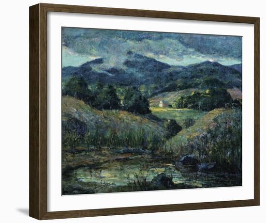 Approaching Storm-Ernest Lawson-Framed Giclee Print