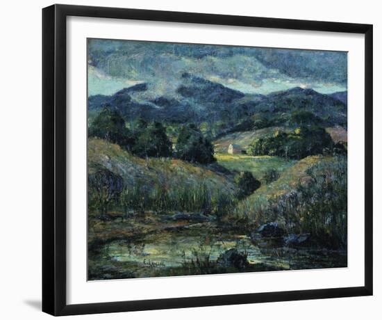 Approaching Storm-Ernest Lawson-Framed Giclee Print