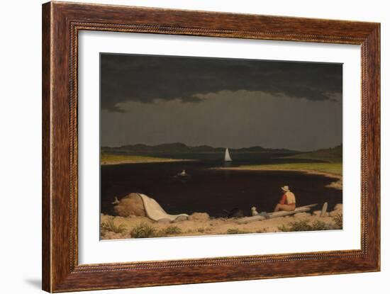 Approaching Thunder Storm, 1859-Martin Johnson Heade-Framed Giclee Print