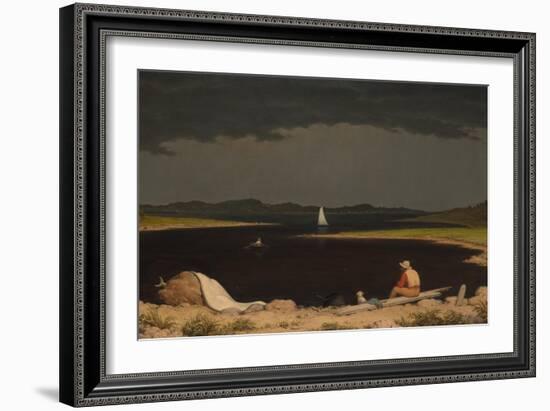 Approaching Thunder Storm, 1859-Martin Johnson Heade-Framed Giclee Print