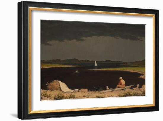 Approaching Thunder Storm, 1859-Martin Johnson Heade-Framed Giclee Print