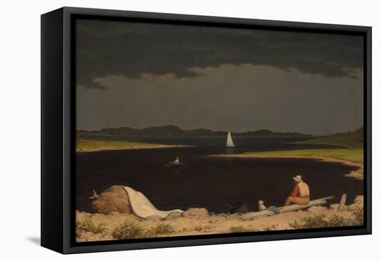 Approaching Thunder Storm, 1859-Martin Johnson Heade-Framed Premier Image Canvas