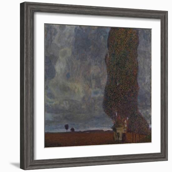 Approaching Thunderstorm (The Large Poplar I), 1903-Gustav Klimt-Framed Giclee Print