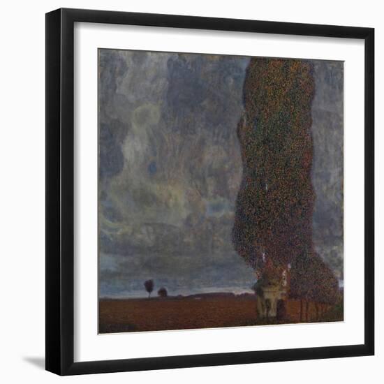 Approaching Thunderstorm (The Large Poplar I), 1903-Gustav Klimt-Framed Giclee Print