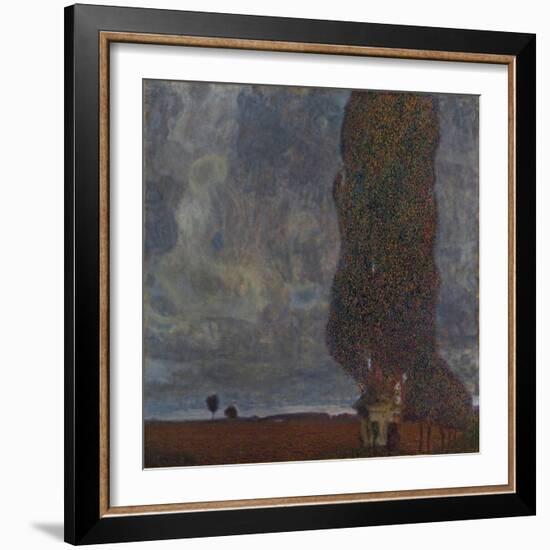 Approaching Thunderstorm (The Large Poplar I), 1903-Gustav Klimt-Framed Giclee Print