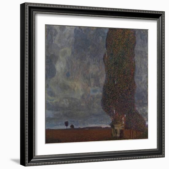 Approaching Thunderstorm (The Large Poplar I), 1903-Gustav Klimt-Framed Giclee Print