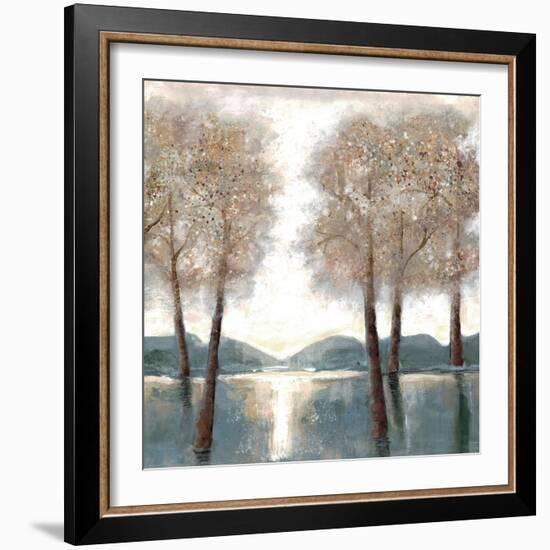 Approaching Woods 2-Doris Charest-Framed Art Print