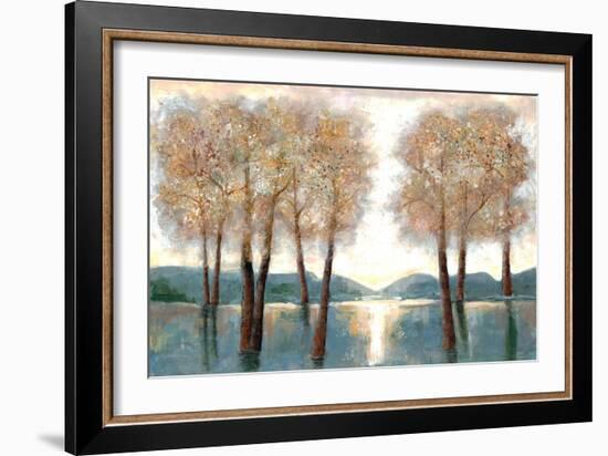 Approaching Woods-Doris Charest-Framed Art Print