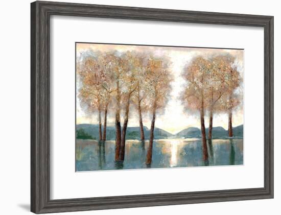 Approaching Woods-Doris Charest-Framed Art Print