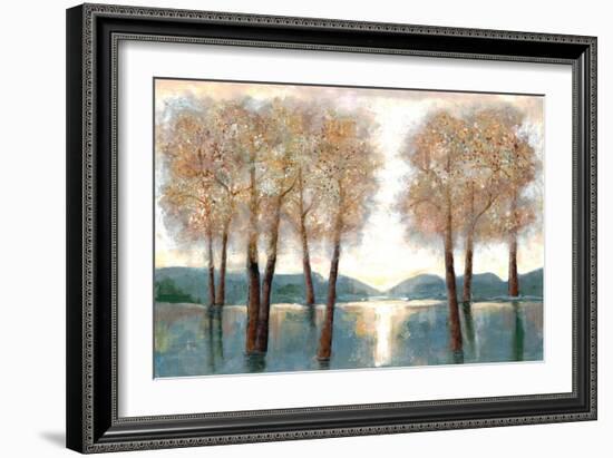 Approaching Woods-Doris Charest-Framed Art Print