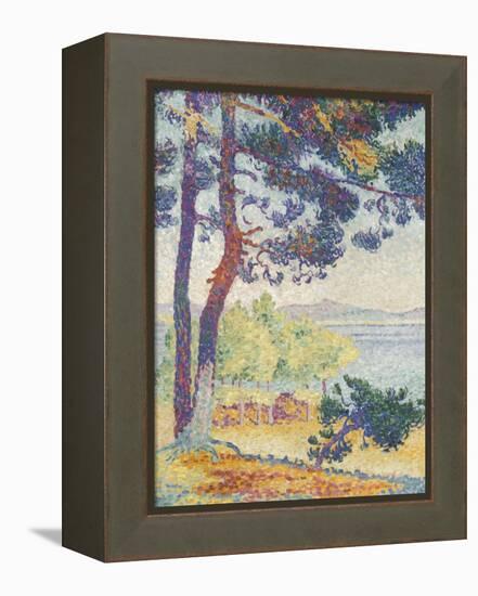 Après-midi à Pardigon (Var)-Henri Edmond Cross-Framed Premier Image Canvas