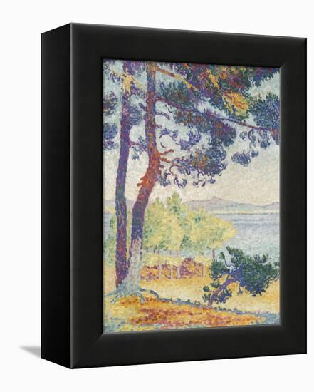 Après-midi à Pardigon (Var)-Henri Edmond Cross-Framed Premier Image Canvas