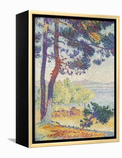 Après-midi à Pardigon (Var)-Henri Edmond Cross-Framed Premier Image Canvas