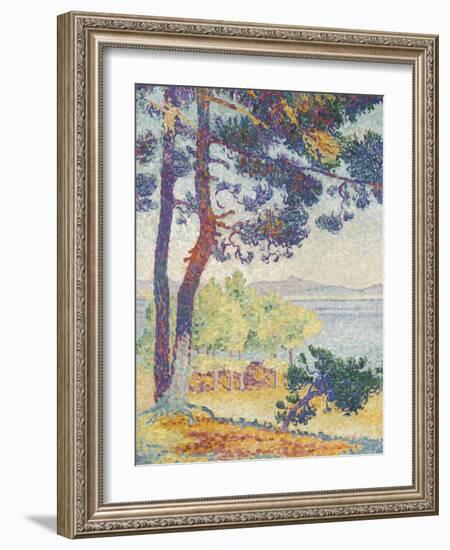 Après-midi à Pardigon (Var)-Henri Edmond Cross-Framed Giclee Print