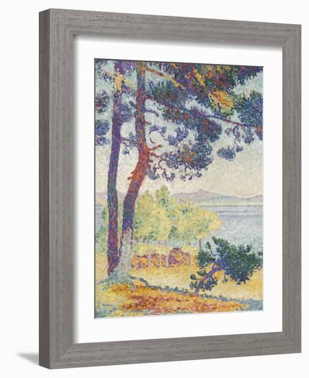 Après-midi à Pardigon (Var)-Henri Edmond Cross-Framed Giclee Print