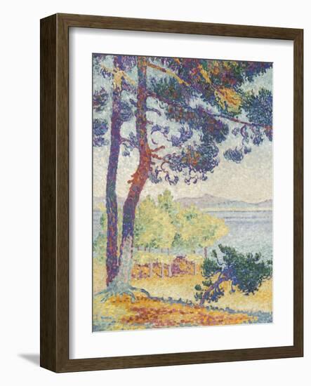 Après-midi à Pardigon (Var)-Henri Edmond Cross-Framed Giclee Print