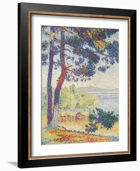 Après-midi à Pardigon (Var)-Henri Edmond Cross-Framed Giclee Print