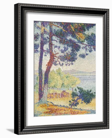 Après-midi à Pardigon (Var)-Henri Edmond Cross-Framed Giclee Print