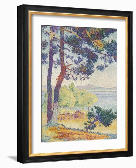 Après-midi à Pardigon (Var)-Henri Edmond Cross-Framed Giclee Print