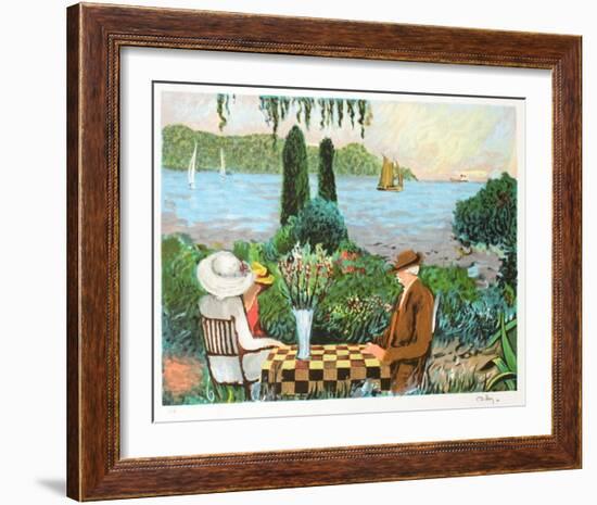 Apres-Midi Chez Bonnard-Ramon Dilley-Framed Limited Edition