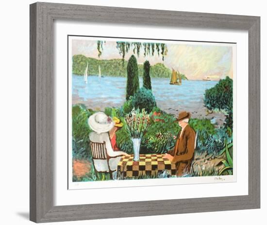 Apres-Midi Chez Bonnard-Ramon Dilley-Framed Limited Edition