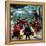 "Apres Ski Bonfire", February 23, 1952-John Clymer-Framed Premier Image Canvas