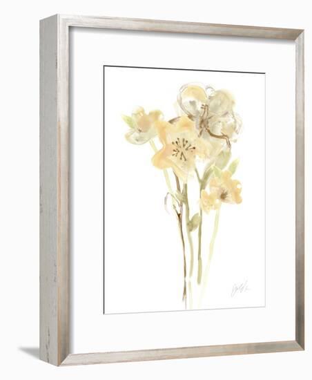 Apricot Dusk I-June Vess-Framed Premium Giclee Print