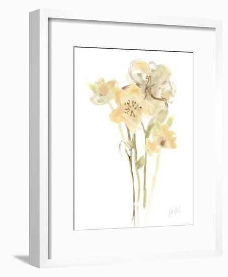 Apricot Dusk I-June Vess-Framed Premium Giclee Print