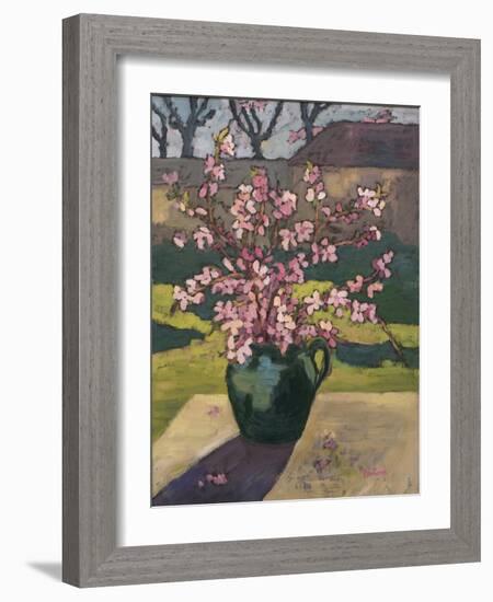 Apricot Flower, 2013-Marta Martonfi-Benke-Framed Giclee Print