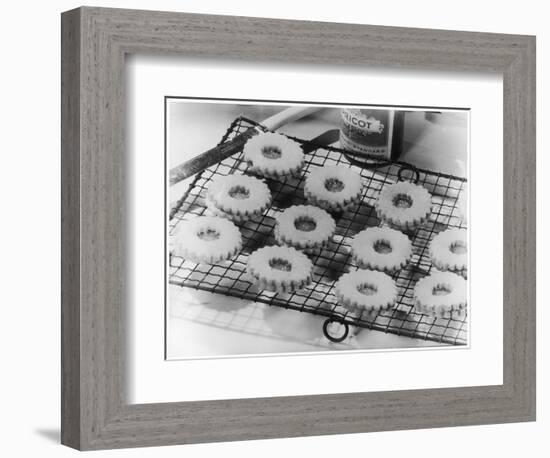 Apricot Jam Biscuits-null-Framed Photographic Print