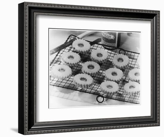 Apricot Jam Biscuits-null-Framed Photographic Print